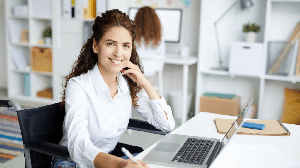 An orthodontic office manager organizing back-office tasks.
